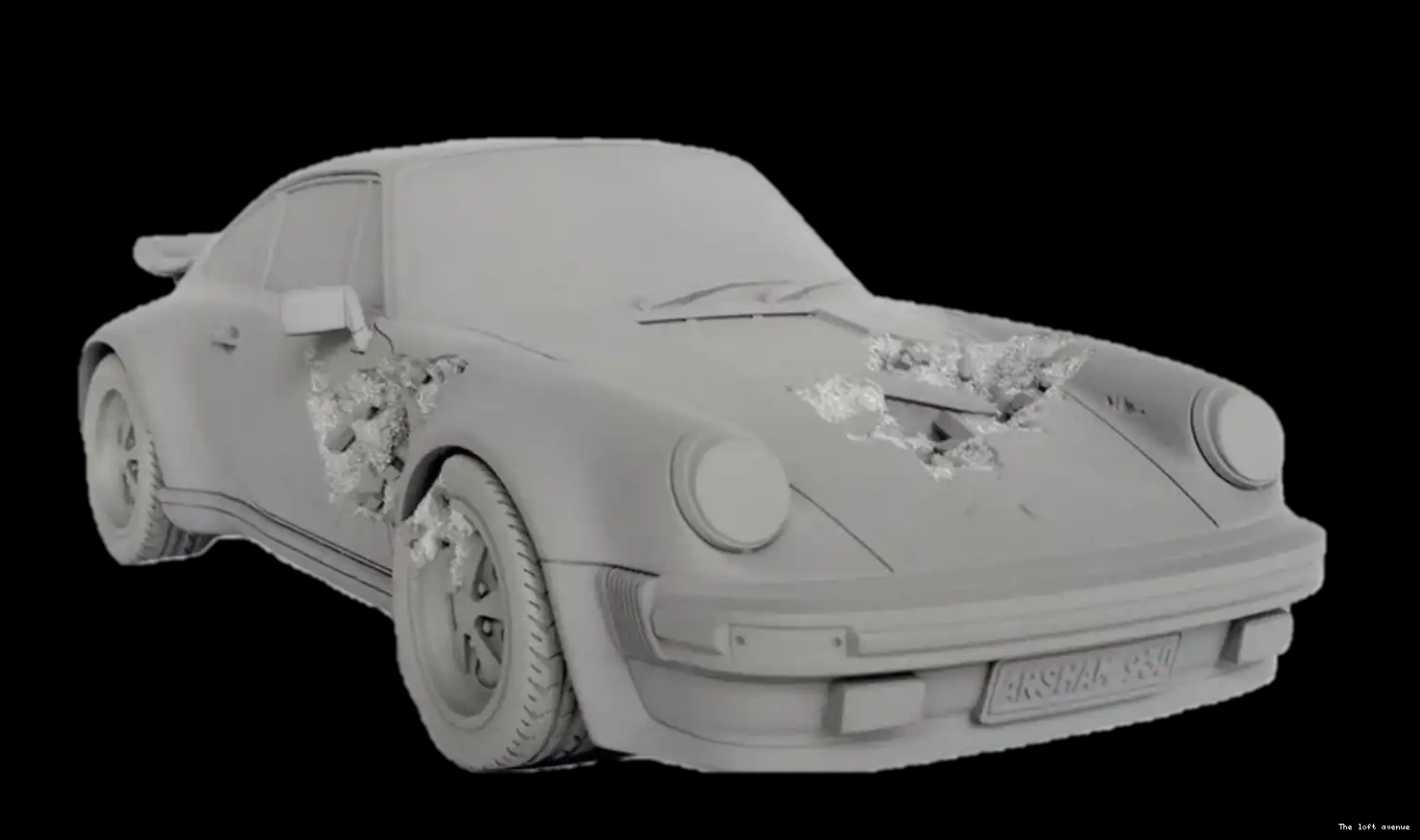 911 TURBO PORSCHE RELIC ERODED 0607